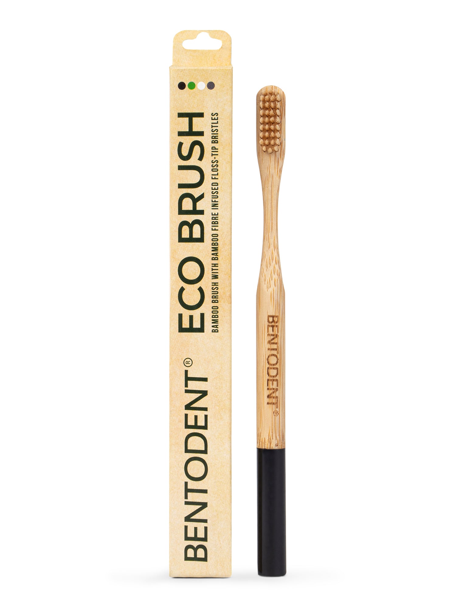 Bentodent Eco Brush Bamboo Toothbrush (non - charcoal) - Ultra Soft - Indian Dental Organization