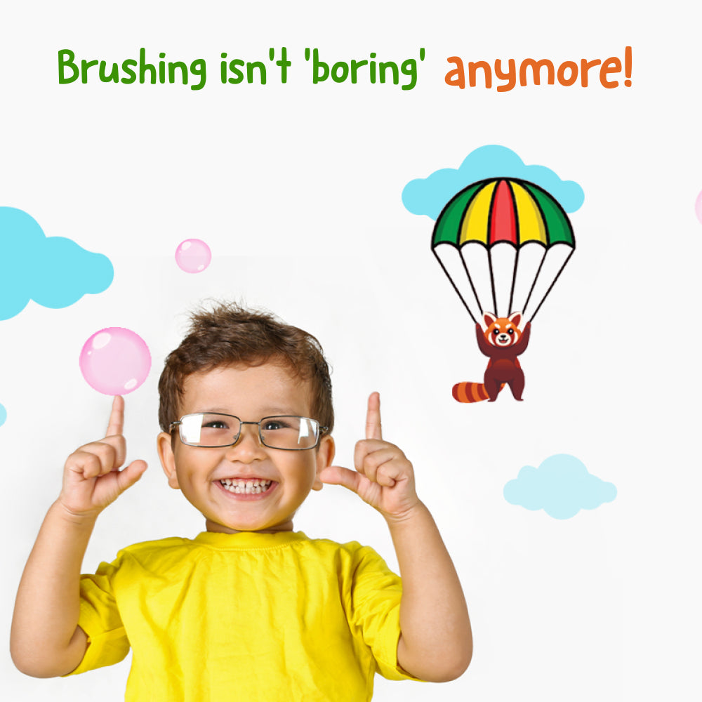 Bentodent Junior Bubbly Burst Toothpaste - Natural & Fluoride Free - 100 gm - Indian Dental Organization