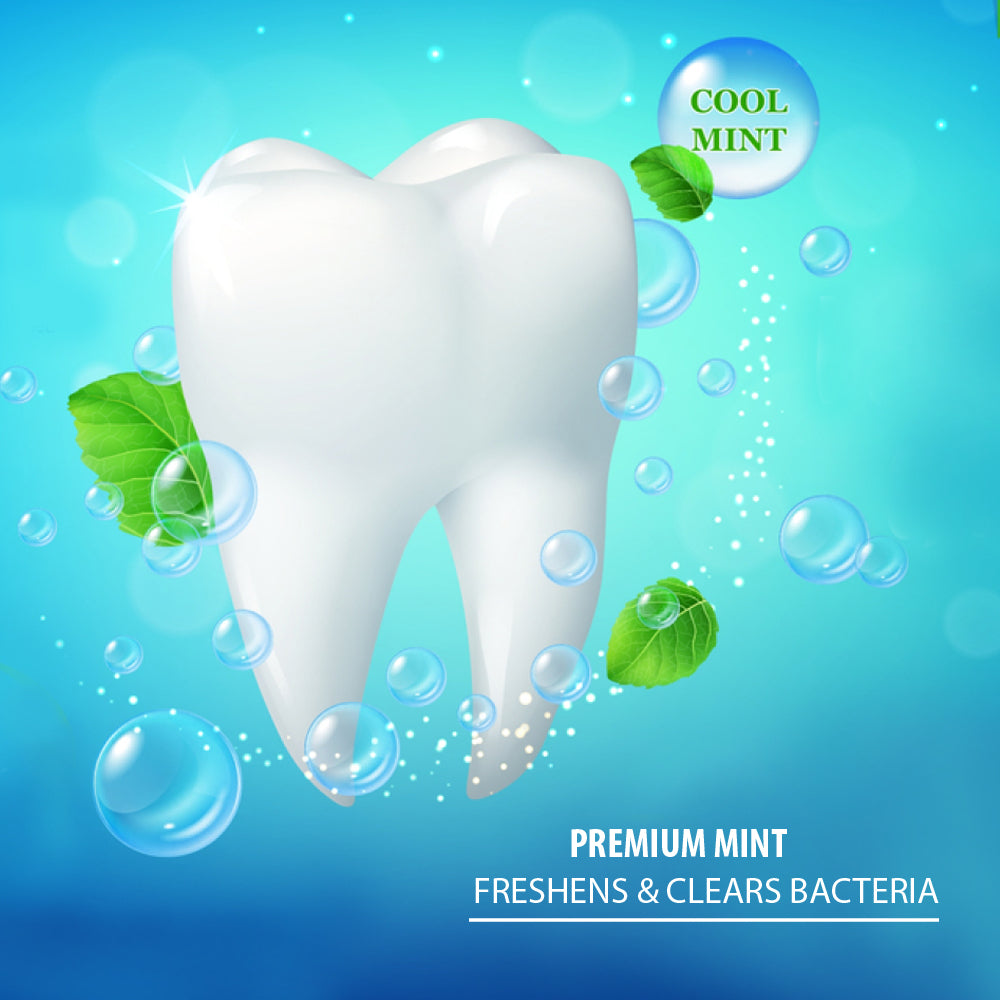 Bentodent Premium Mint Natural Toothpaste (Twin Pack) - 100 gm each - Indian Dental Organization