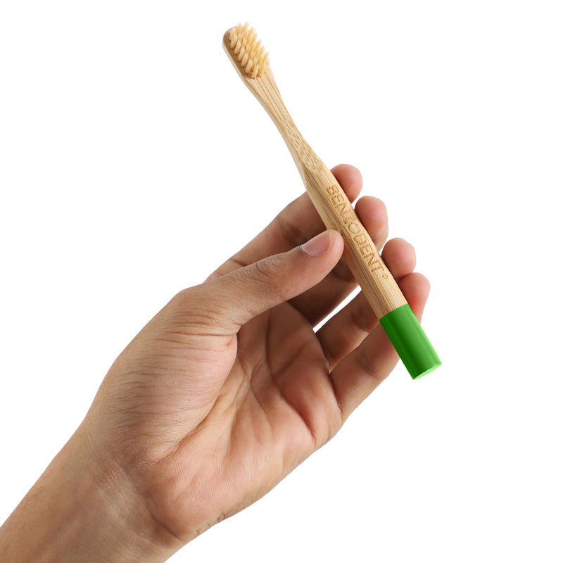 Bentodent Eco Fiber Brush Bamboo Kids Toothbrush (non - charcoal) - Ultra Soft - Indian Dental Organization