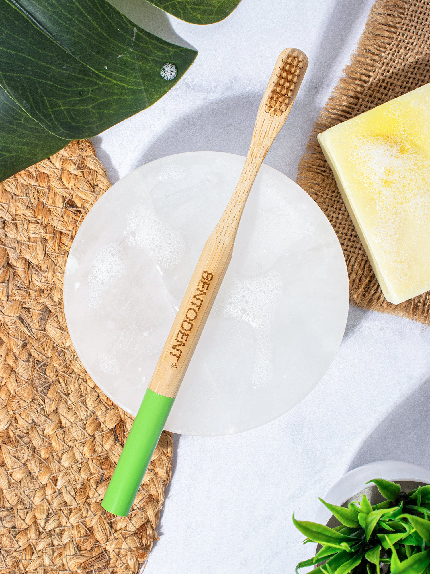 Bentodent Eco Brush Bamboo Toothbrush (non - charcoal) - Ultra Soft - Indian Dental Organization