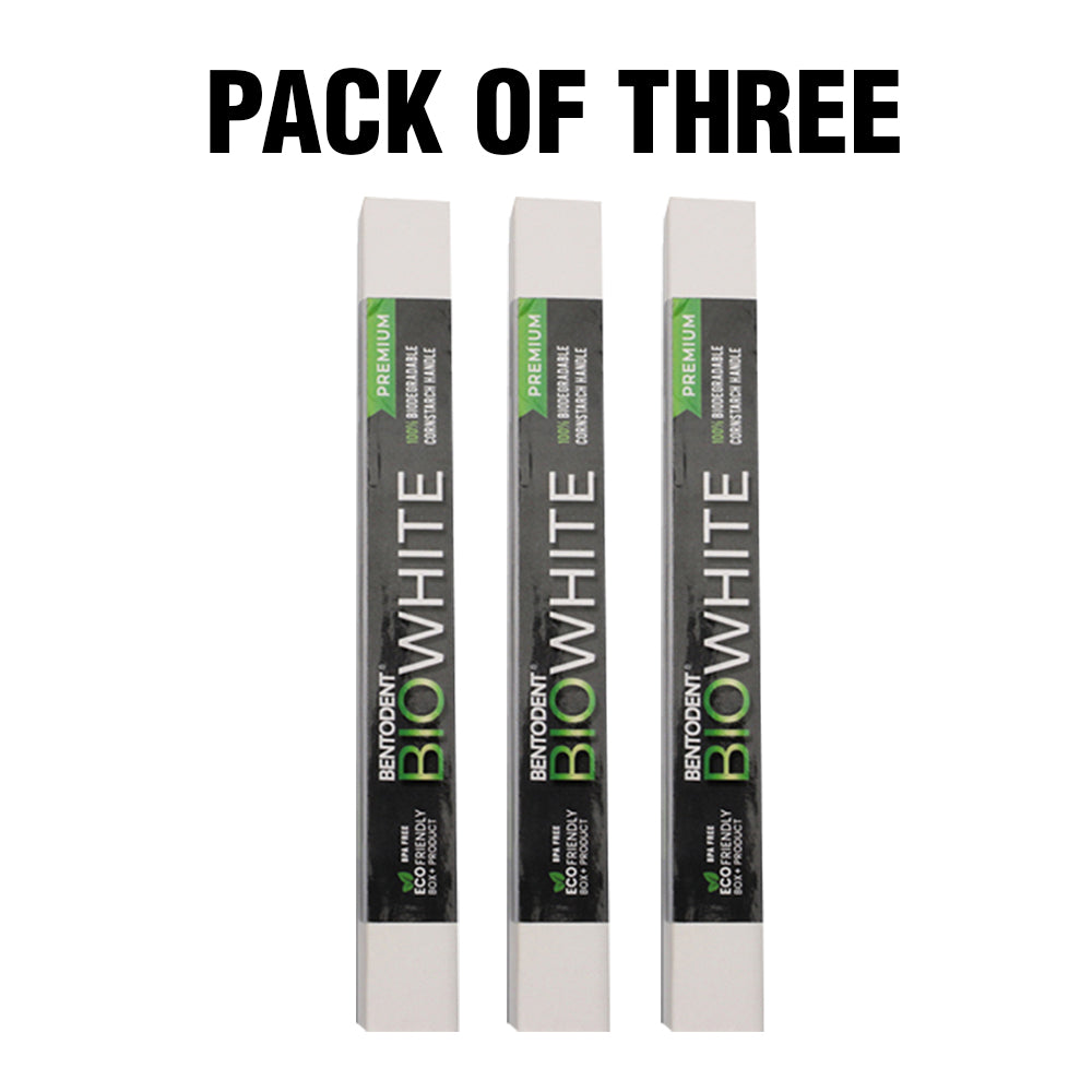 Bio White Adult Biodegradable Toothbrush