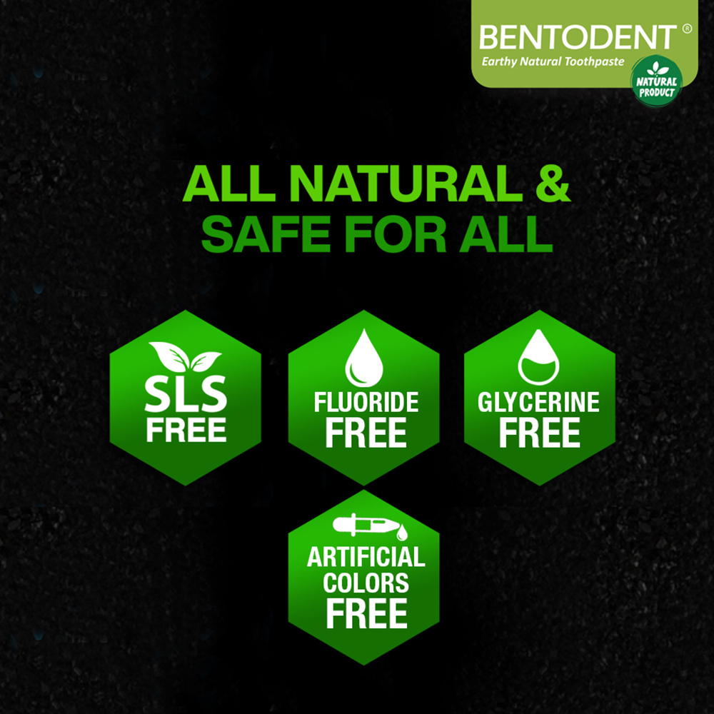 Bentodent Charcoal Toothpaste (Twin Pack) - Indian Dental Organization