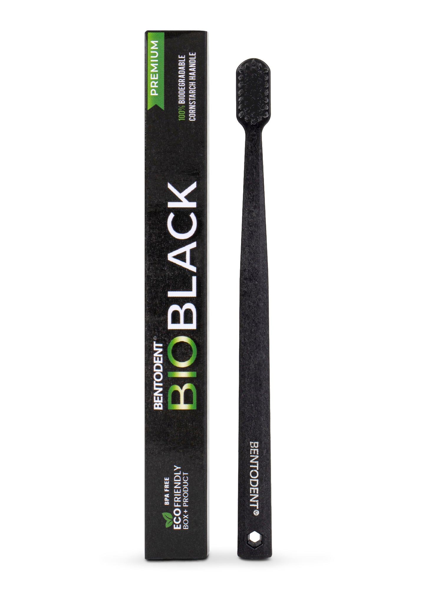 Bio Black Adult Biodegradable Toothbrush - Indian Dental Organization