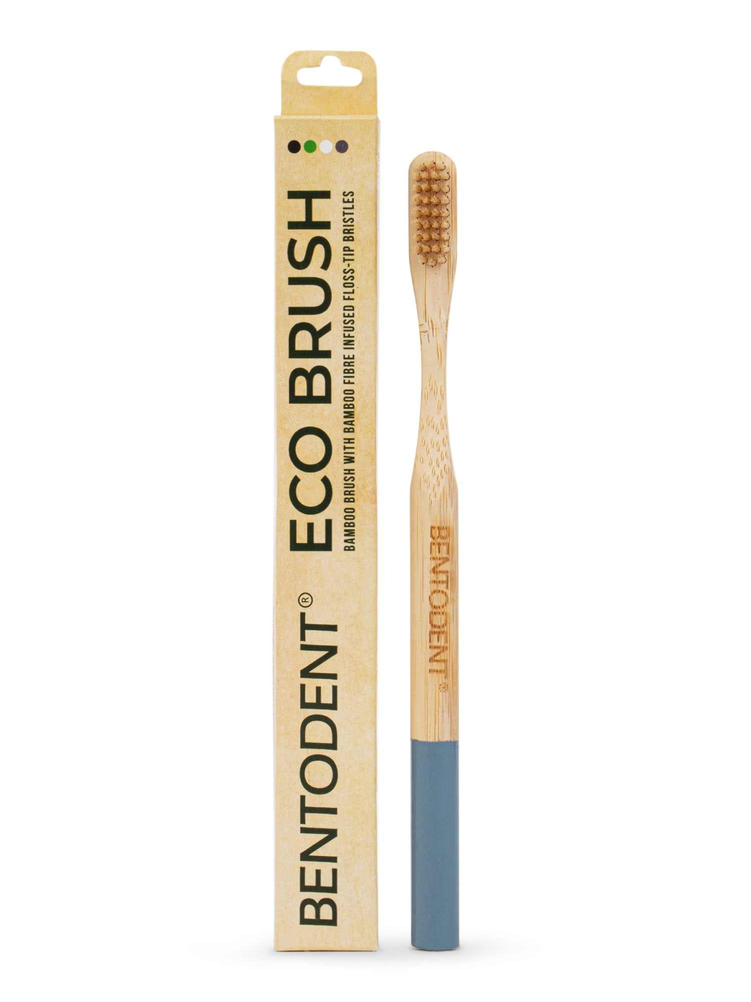 Bentodent Eco Brush Bamboo Toothbrush (non - charcoal) - Ultra Soft - Indian Dental Organization