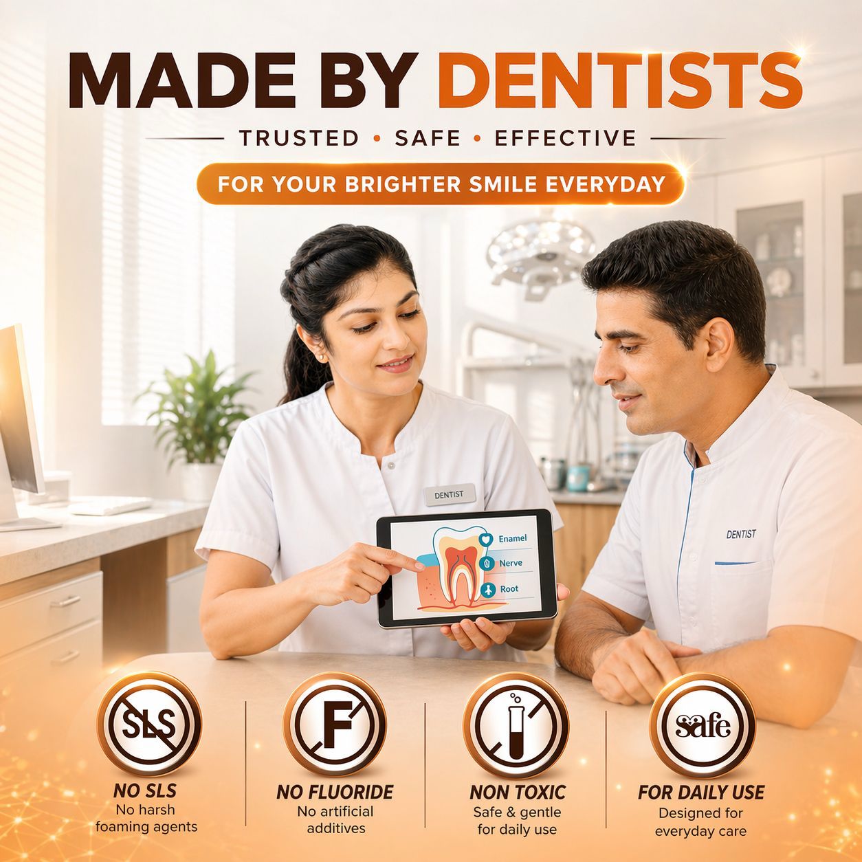 Bentodent Advance powered by 5% High Purity Nano Hydroxyapatite Toothpaste Collection (Repair, Protect, Whitening) | Pack of 3 (Promineraliser, Vitamin C and Sensitivity Relief)