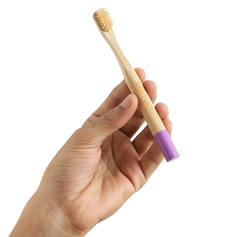 Bentodent Eco Fiber Brush Bamboo Kids Toothbrush (non - charcoal) - Ultra Soft - Indian Dental Organization