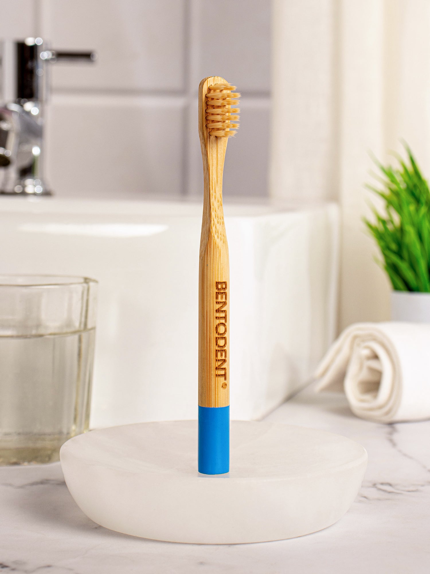 Bentodent Eco Fiber Brush Bamboo Kids Toothbrush (non - charcoal) - Ultra Soft - Indian Dental Organization