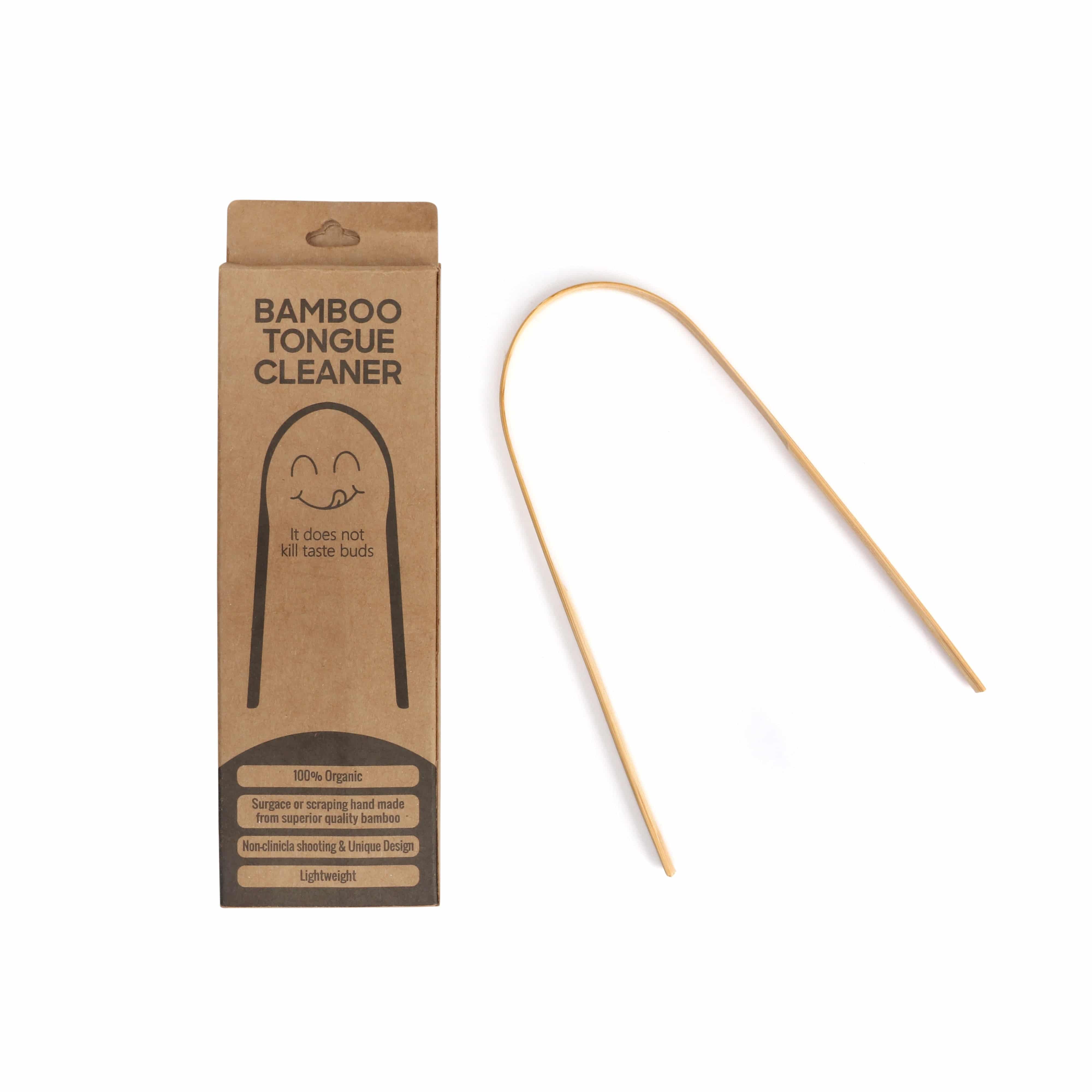 Bentodent  Bamboo Tongue Cleaner - bentodent x idonaturals