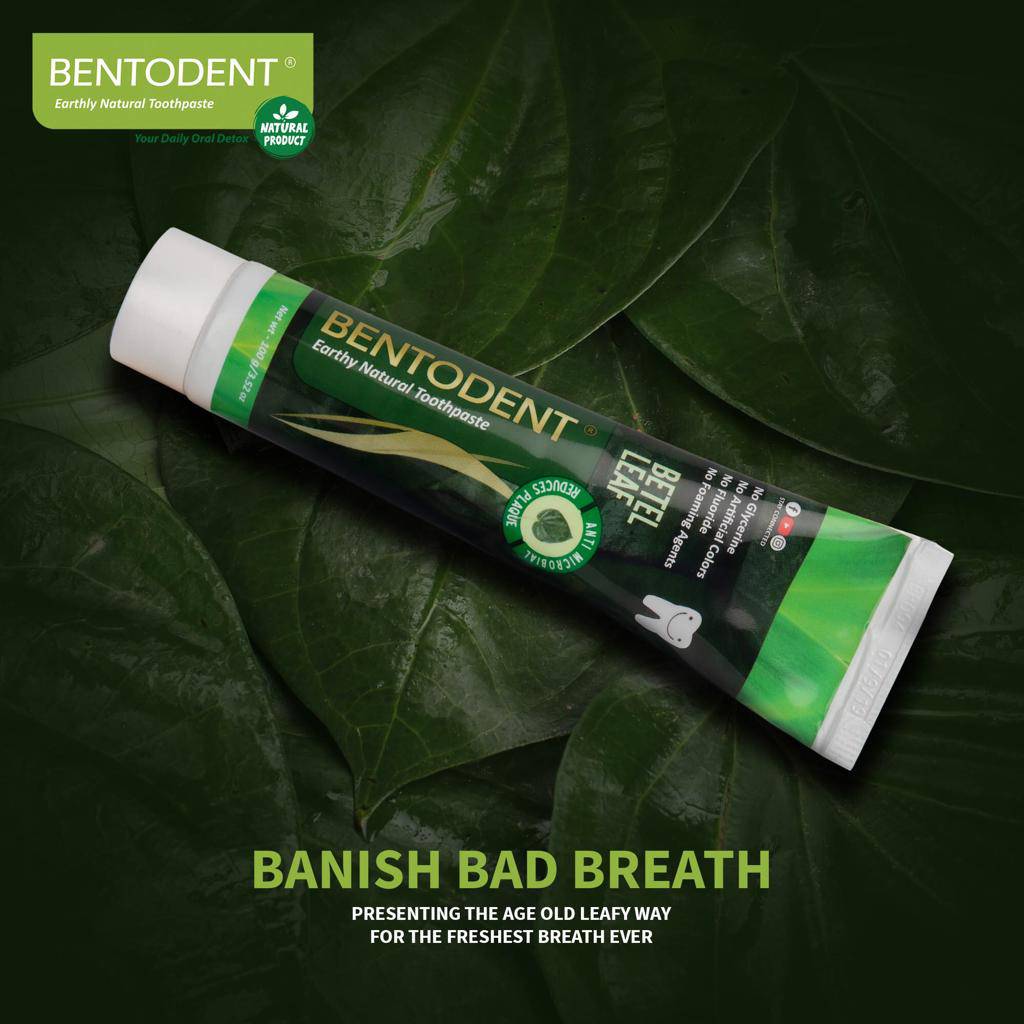 Bentodent Betel Leaf Organic Toothpaste  - SLS Free